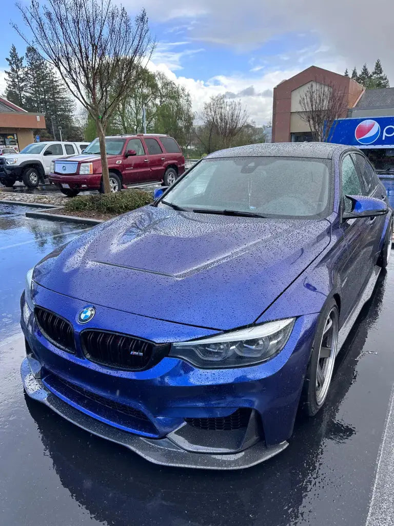 2014-2021 BMW M3/M4 Carbon Fiber V1 Style Front Lip | F80/F82/F83 - Norcal Dynamics