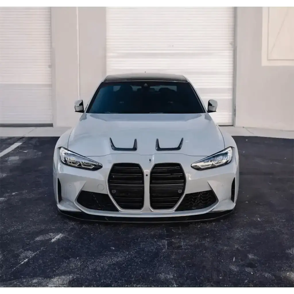 2021+ BMW M3/M4 Carbon Fiber Front Hood Splitters | G80/G82/G83 - Norcal Dynamics