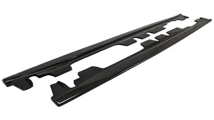 E92/E93 M3 CARBON FIBER SIDE SKIRT EXTENSIONS Norcal Dynamics