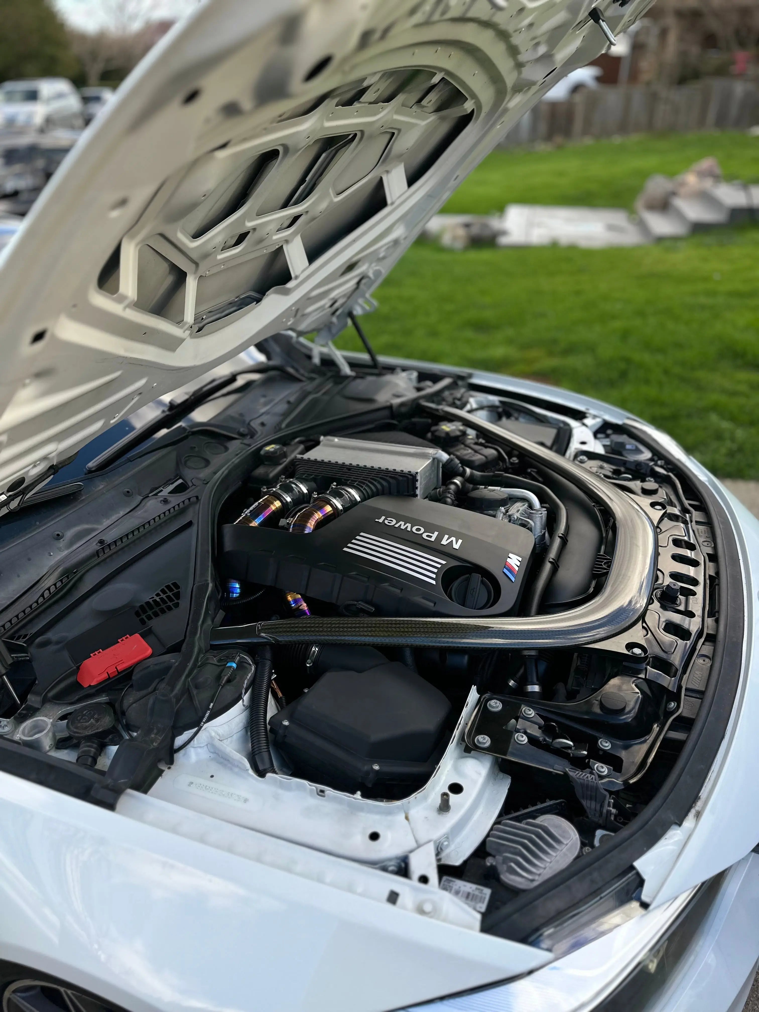 S55 Titanium Charge Pipes - BMW F80 M3 | F82/F83 M4 | F87 M2C - Norcal Dynamics