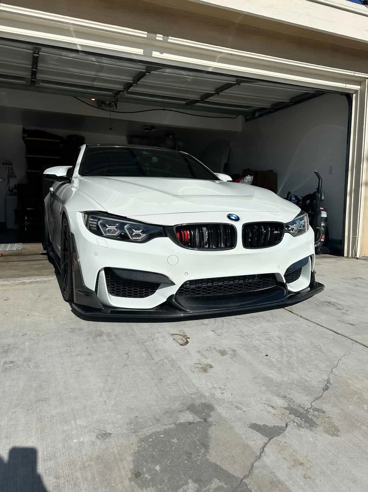 Carbon Fiber Laptorr Style Front Lip - F80/F82/F83 M3 M4 - Norcal Dynamics