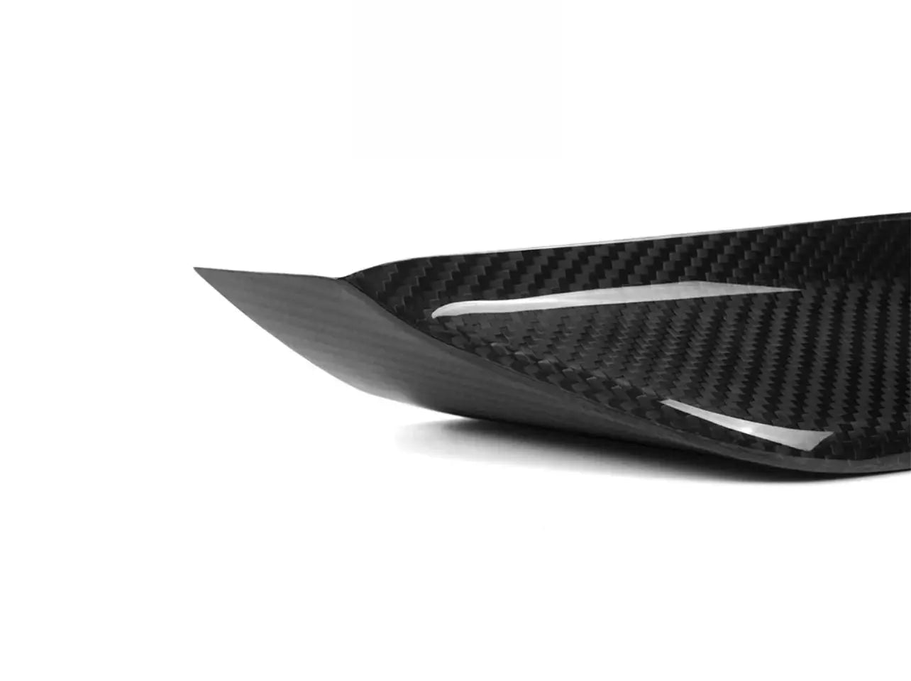 CARBON FIBER V2 FRONT BUMPER UPPER SPLITTERS - F80 M3 | F82/F83 M4 - Norcal Dynamics