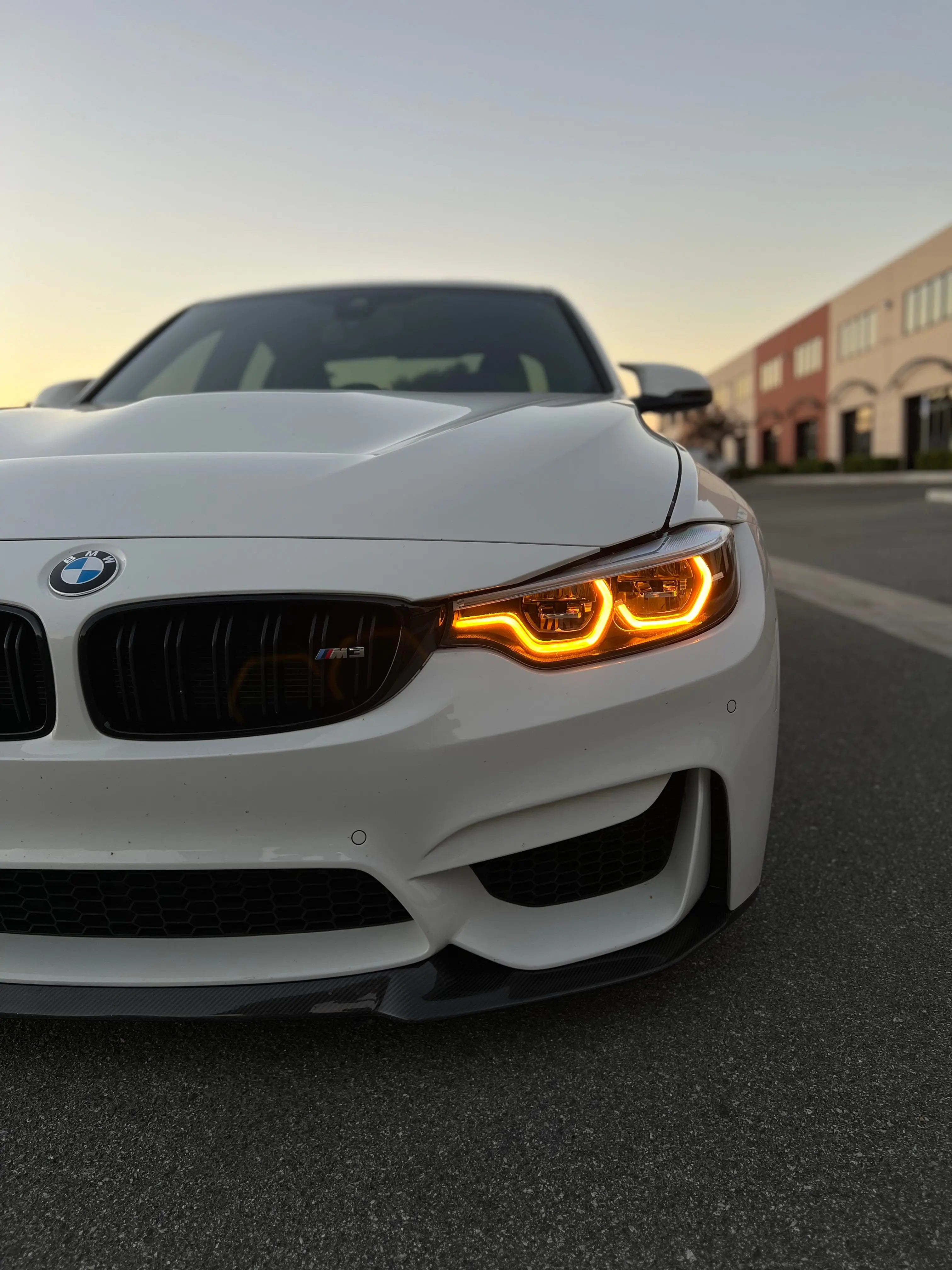 CS Style Carbon Fiber Front Lip (F80 M3 | F82/F83 M4) - Norcal Dynamics