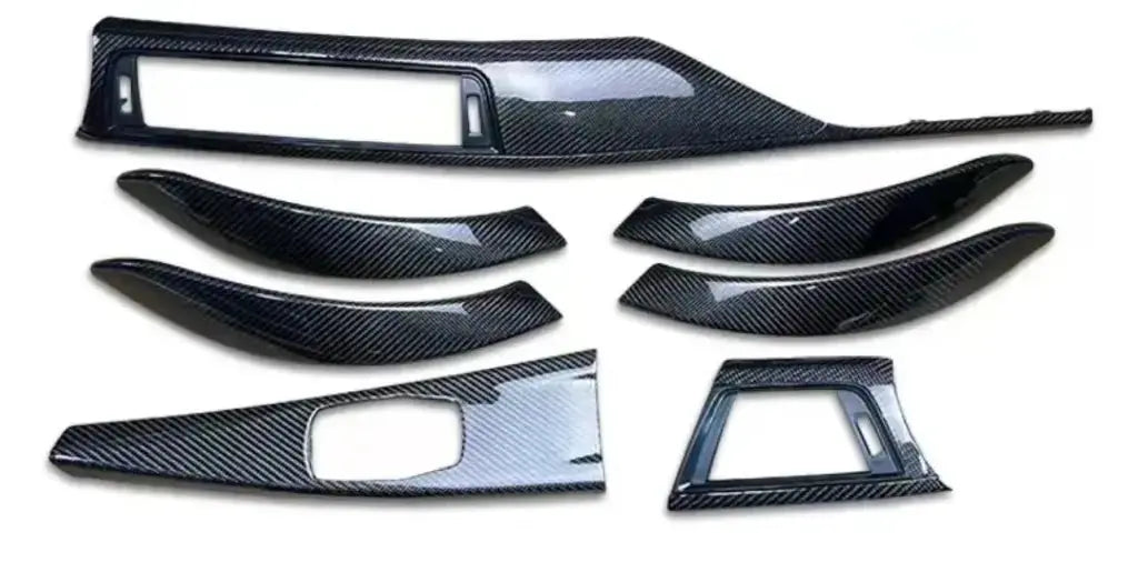BMW 3 & 4 Series (F30/F32/F36) Real Carbon Fiber Interior Trim Full Replacement - Norcal Dynamics