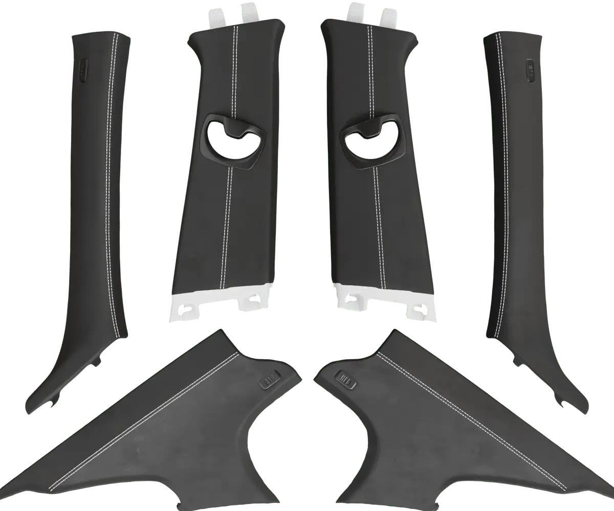 2006-2013 BMW 3-SERIES E90 PILLAR COVER SET Norcal Dynamics