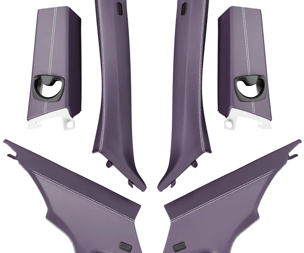 2006-2013 BMW 3-SERIES E92 PILLAR SET Norcal Dynamics