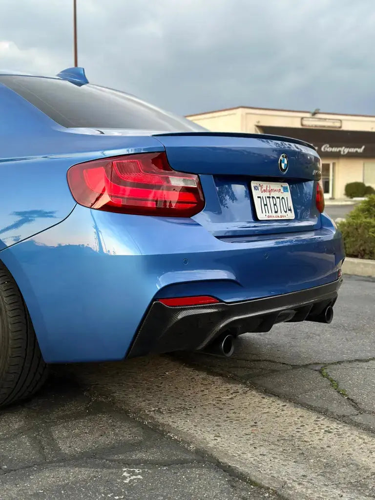 BMW F22 235I 3D STYLE CARBON FIBER DIFFUSER - Norcal Dynamics