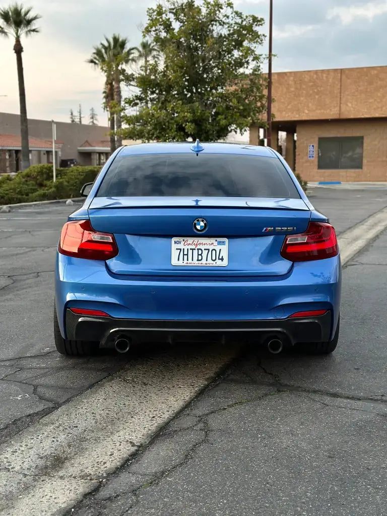 BMW F22 235I 3D STYLE CARBON FIBER DIFFUSER - Norcal Dynamics