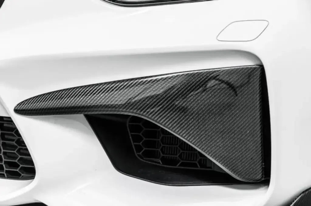 BMW M2 (F87) Carbon Fibre Front Vent Splitters - Norcal Dynamics