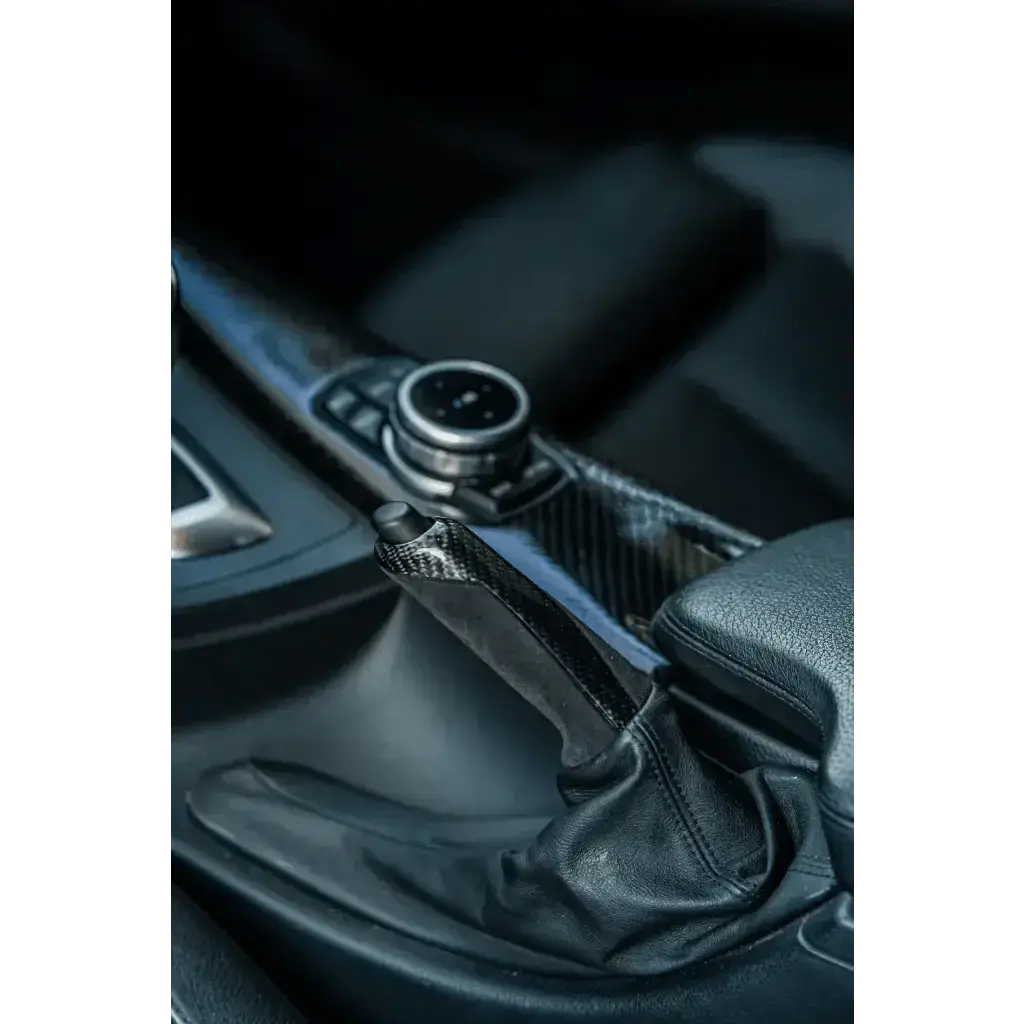 CARBON FIBER ALCANTARA E-BRAKE HANDLE - Norcal Dynamics