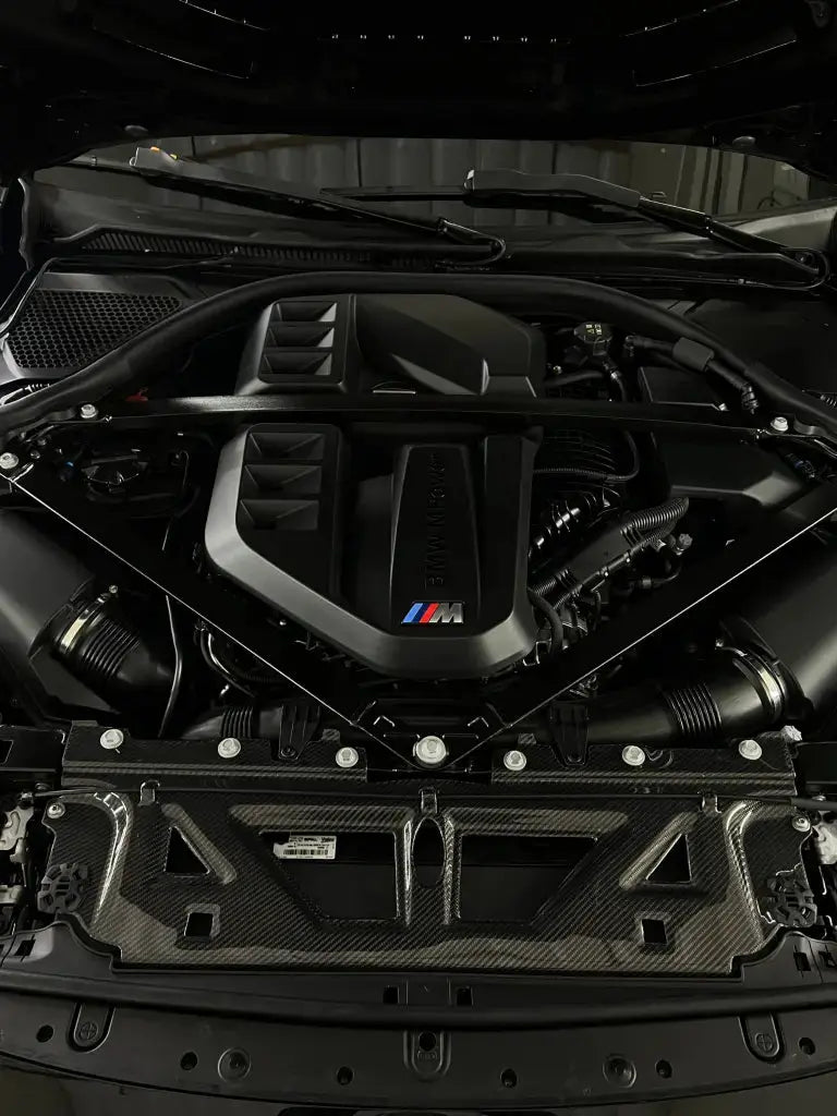 CARBON FIBER FRONT ENGINE BAY SHROUD FOR G80 / G82 / G87 BMW M3 M4 M2 - Norcal Dynamics