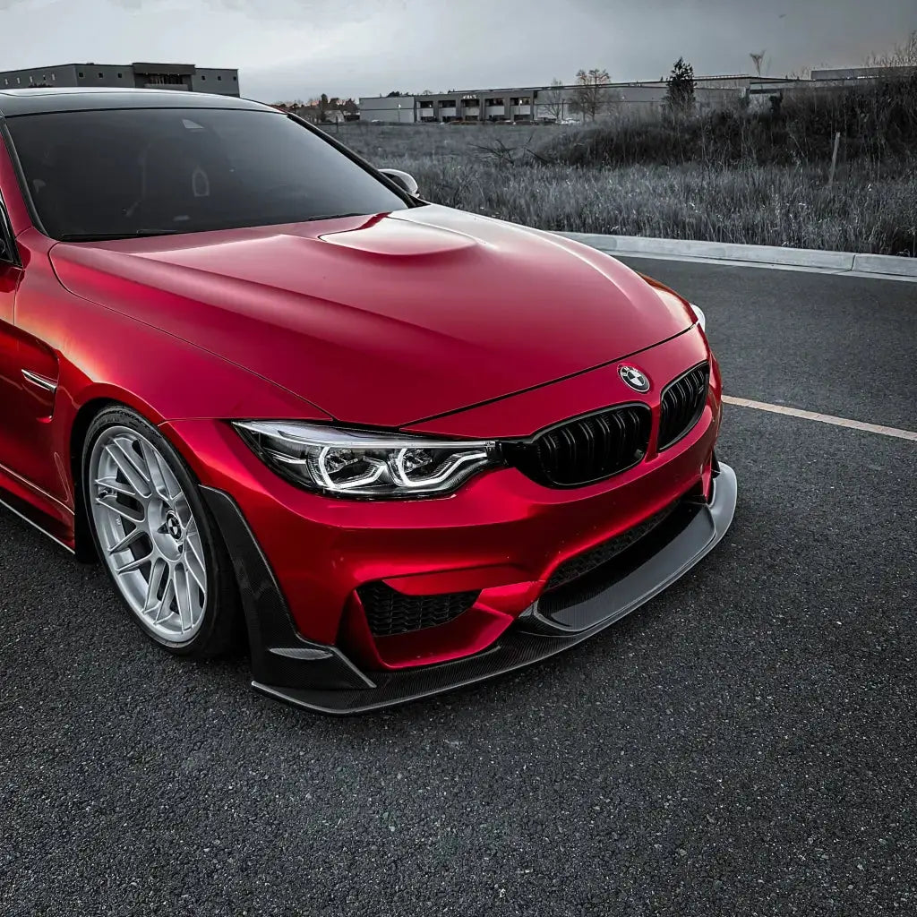 Carbon Fiber Laptorr Style Front Lip - F80/F82/F83 M3 M4 - Norcal Dynamics