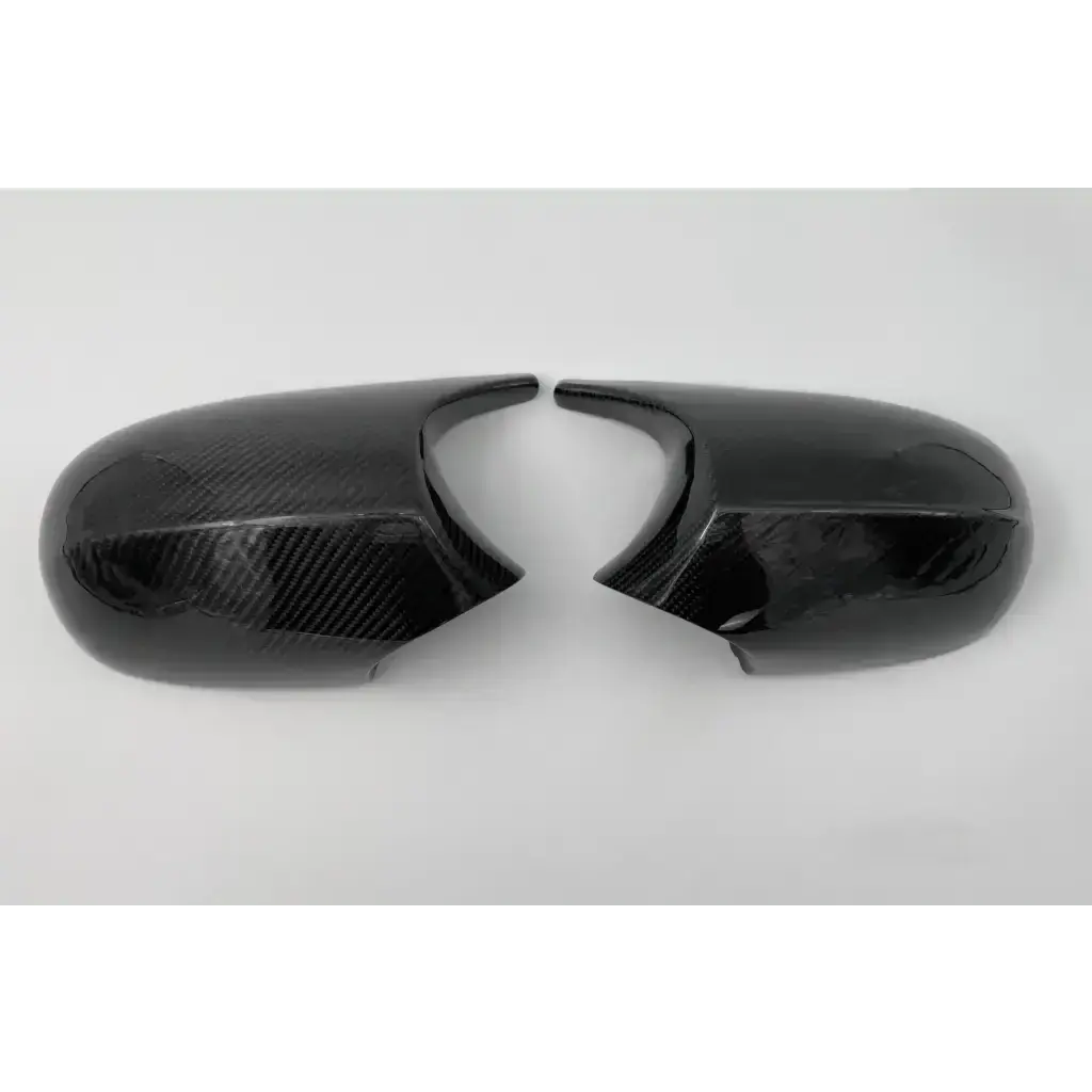 CARBON FIBER WINGED MIRROR CAPS E-CHASSIS - Norcal Dynamics