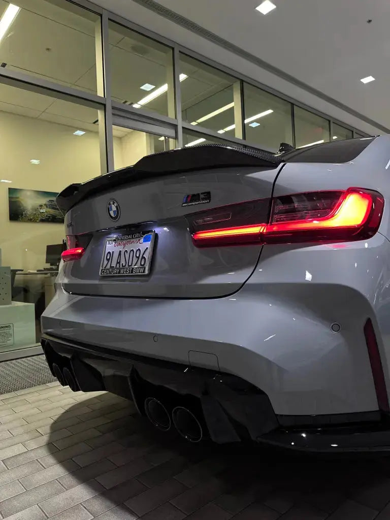 CS CARBON FIBER TRUNK SPOILER BMW G80 M3 & G20 3 SERIES - Norcal Dynamics