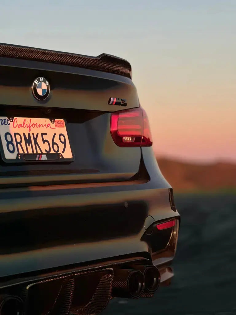 CS STYLE CARBON FIBER TRUNK SPOILER - F30 3-SERIES | F80 M3 - Norcal Dynamics