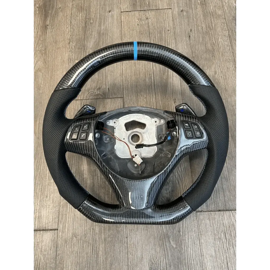 E SERIES CARBON FIBER STEERING WHEEL - Norcal Dynamics