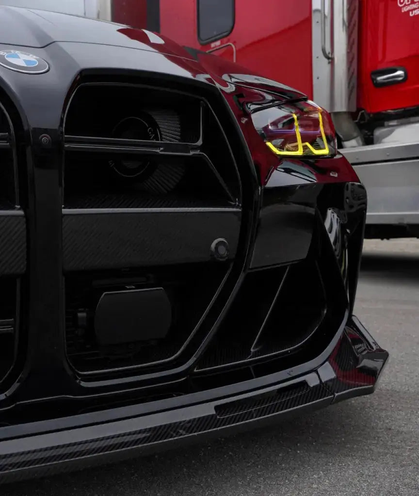 G80 M3 G82 M4 V Style Carbon Fiber Front Lip - Norcal Dynamics