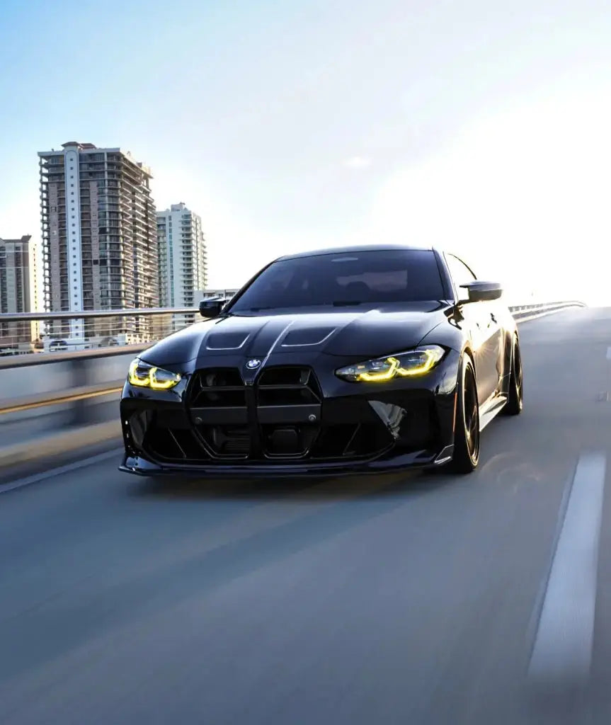 G80 M3 G82 M4 V Style Carbon Fiber Front Lip - Norcal Dynamics