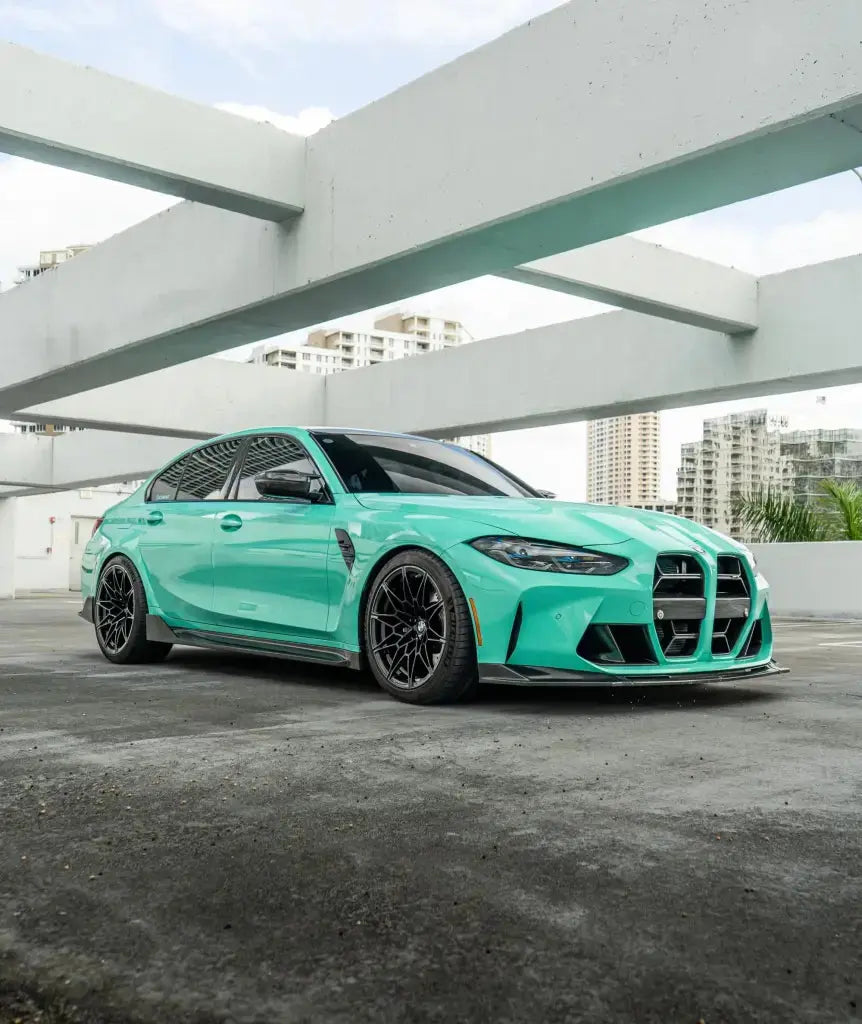 G80 M3 G82 M4 V Style Carbon Fiber Front Lip - Norcal Dynamics