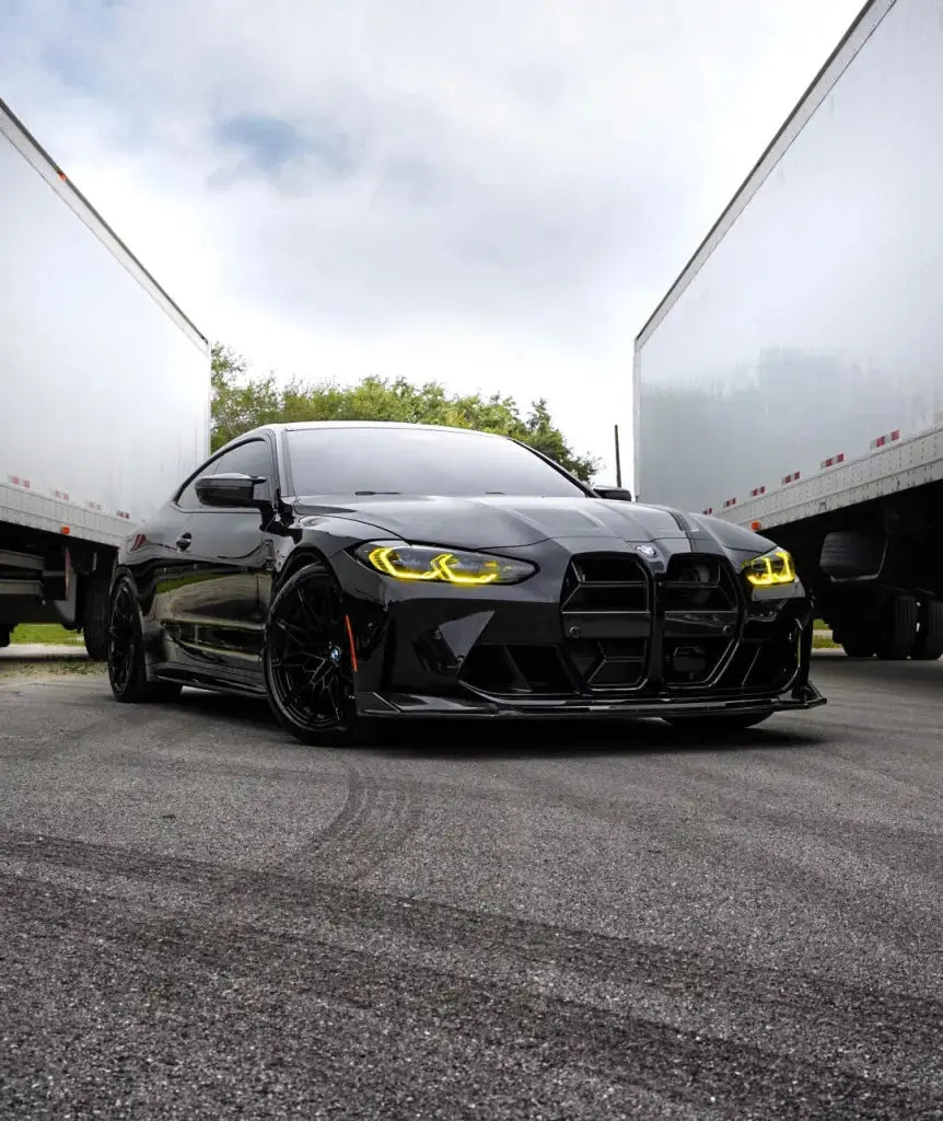 G80 M3 G82 M4 V Style Carbon Fiber Front Lip - Norcal Dynamics