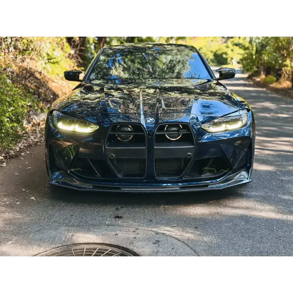 G80 M3 G82 M4 V Style Carbon Fiber Front Lip - Norcal Dynamics
