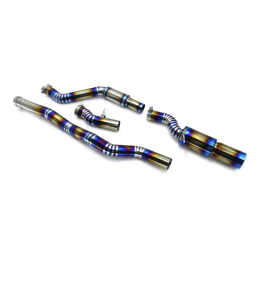 A90/A91 Supra Titanium Single Exit Catback (Tomei Style) - Norcal Dynamics