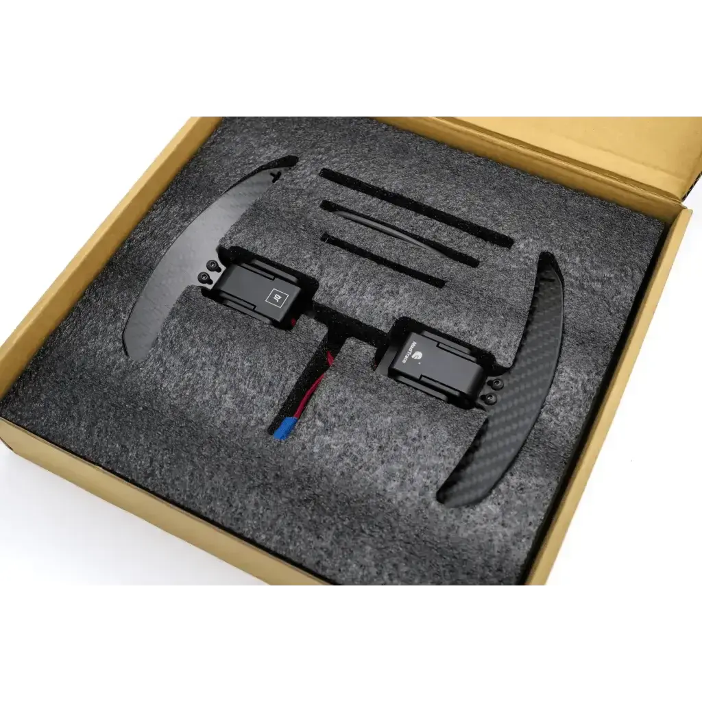 JQ Werks Madtrace® ADJUSTABLE Clubsport Magnetic Paddle Shifters For BMW/MINI/SUPRA - Norcal Dynamics