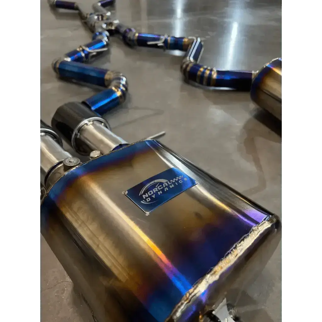 Norcal Dynamics Titanium E9X S65 M3 Catback Exhaust - Norcal Dynamics