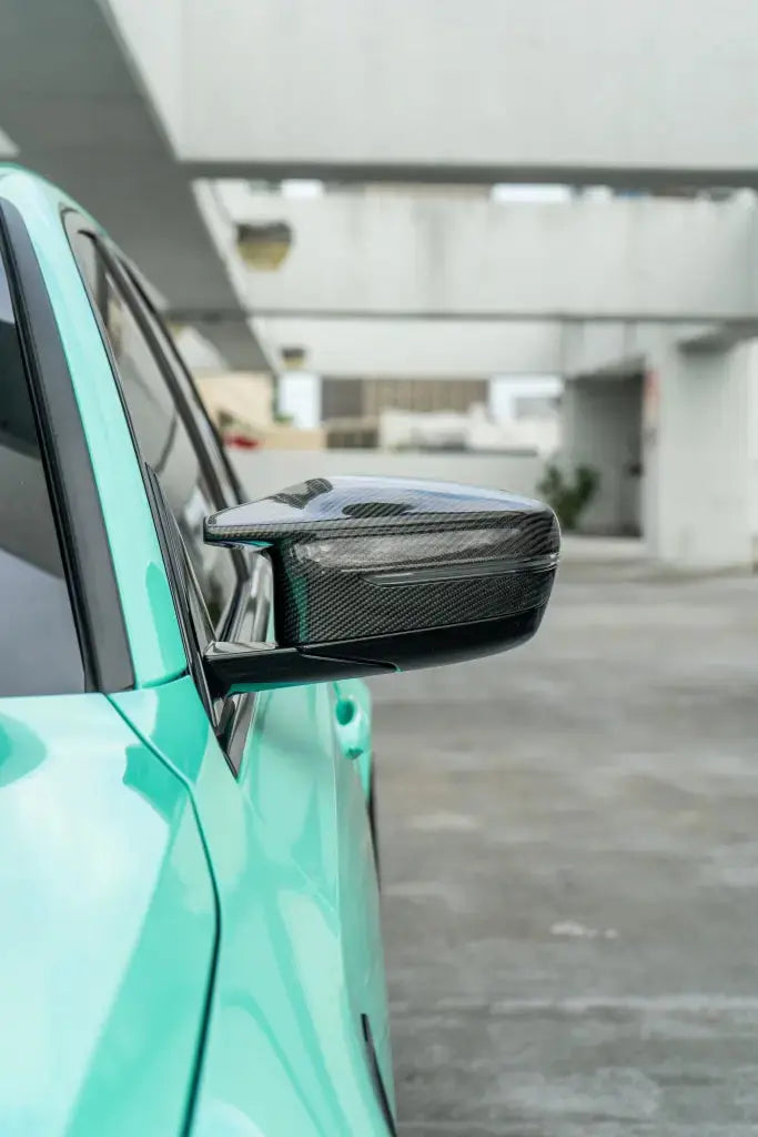 OEM BMW M PERFORMANCE CARBON FIBER MIRROR CAP SET - G80 M3 | G82 M4 - Norcal Dynamics