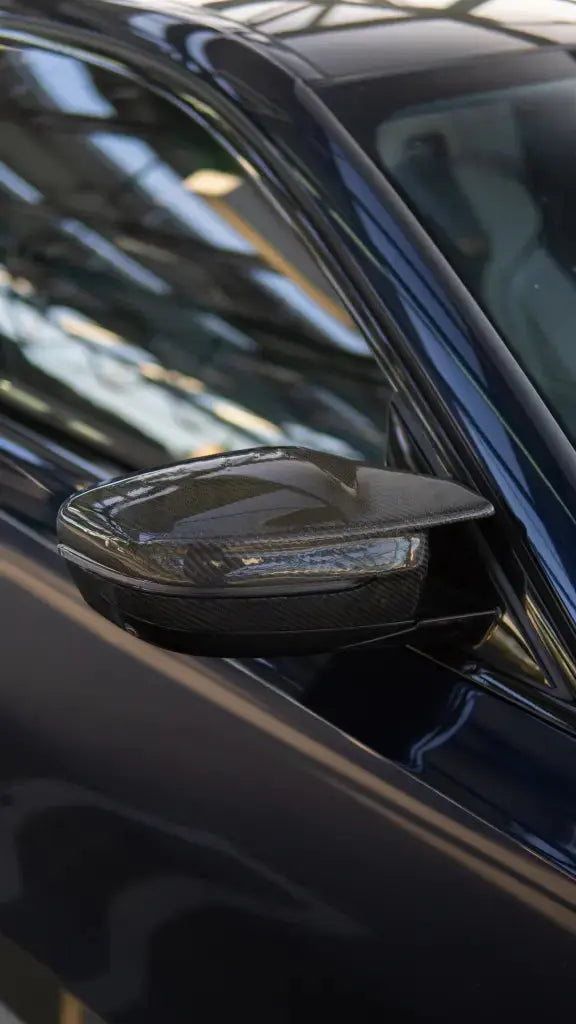 OEM BMW M PERFORMANCE CARBON FIBER MIRROR CAP SET - G80 M3 | G82 M4 - Norcal Dynamics