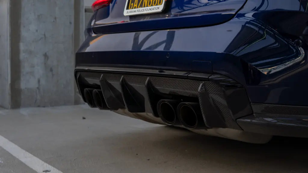 OEM Style Carbon Fiber Rear Diffuser - BMW G80 M3 & G82 / G83 M4 - Norcal Dynamics