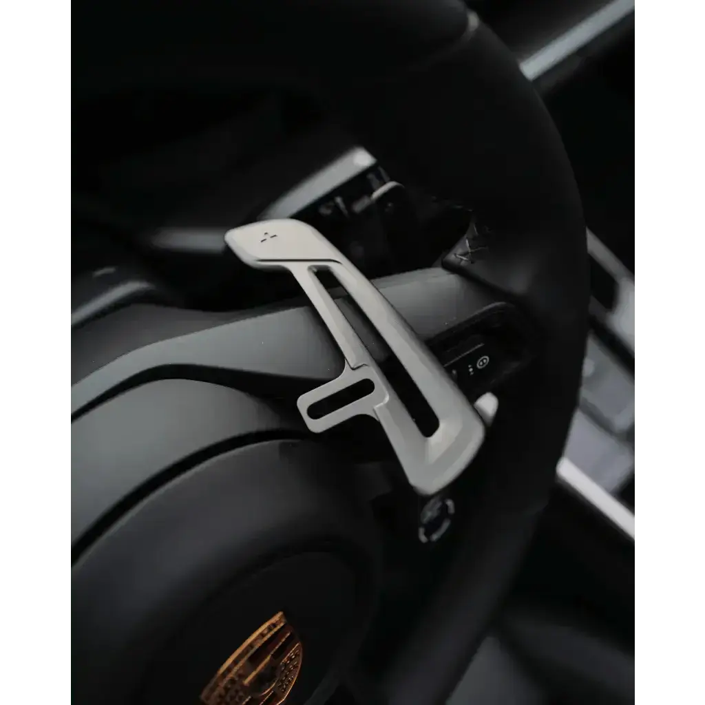 Porsche - GT3 RS Weissach Package Style Aluminum Paddles For JQ Werks Madtrace® Clubsport Magnetic Paddle Shifters - Norcal Dynamics