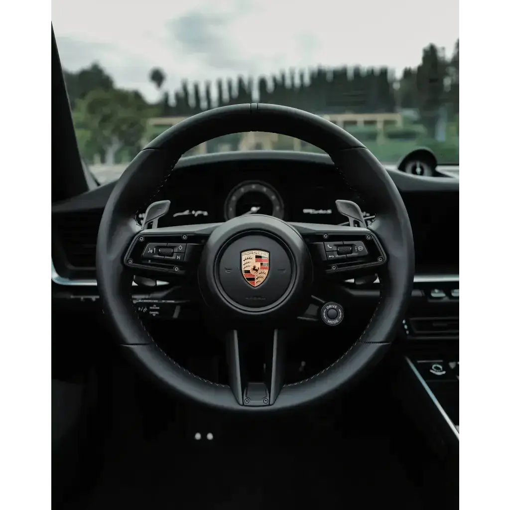 Porsche - GT3 RS Weissach Package Style Aluminum Paddles For JQ Werks Madtrace® Clubsport Magnetic Paddle Shifters - Norcal Dynamics