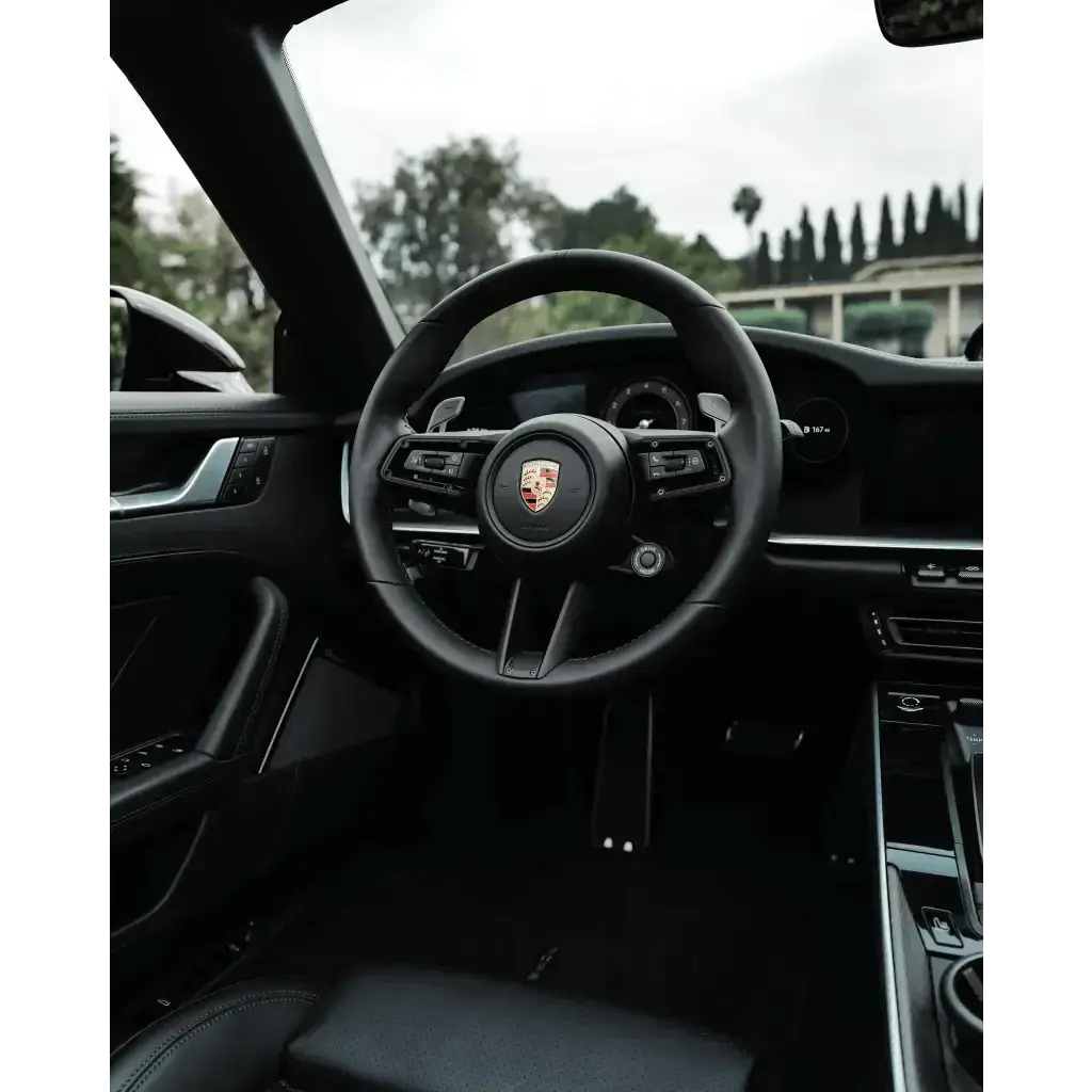 Porsche - GT3 RS Weissach Package Style Aluminum Paddles For JQ Werks Madtrace® Clubsport Magnetic Paddle Shifters - Norcal Dynamics