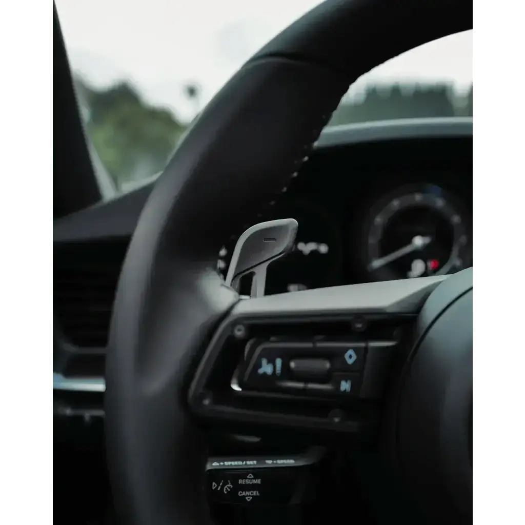 Porsche - GT3 RS Weissach Package Style Aluminum Paddles For JQ Werks Madtrace® Clubsport Magnetic Paddle Shifters - Norcal Dynamics