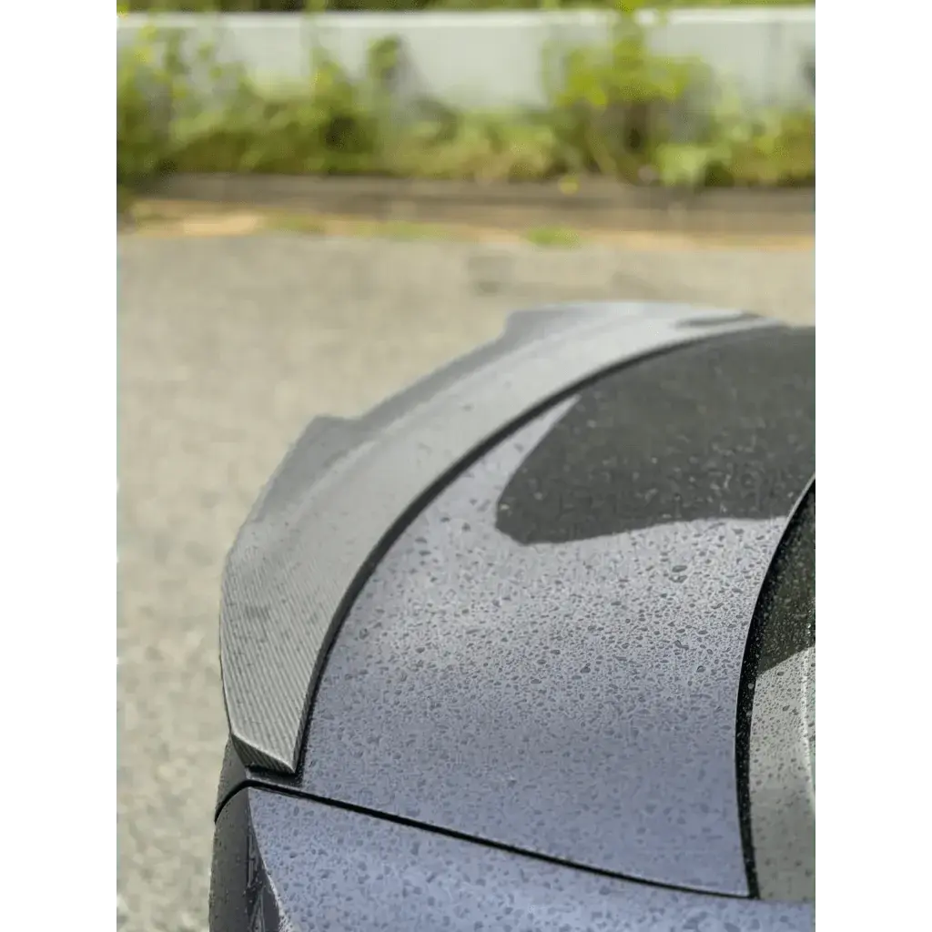 PSM Style High Kick Carbon Fiber Trunk Spoiler - BMW G80 M3 & G20 3 Series - Norcal Dynamics