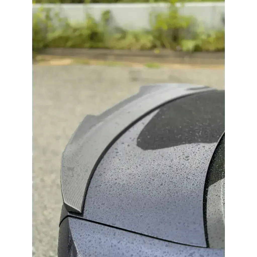 PSM Style High Kick Carbon Fiber Trunk Spoiler - BMW G80 M3 & G20 3 Series - Norcal Dynamics