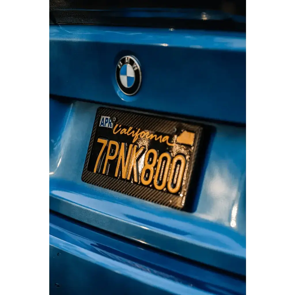 Carbon Fiber License Plate Frame | Norcal Dynamics
