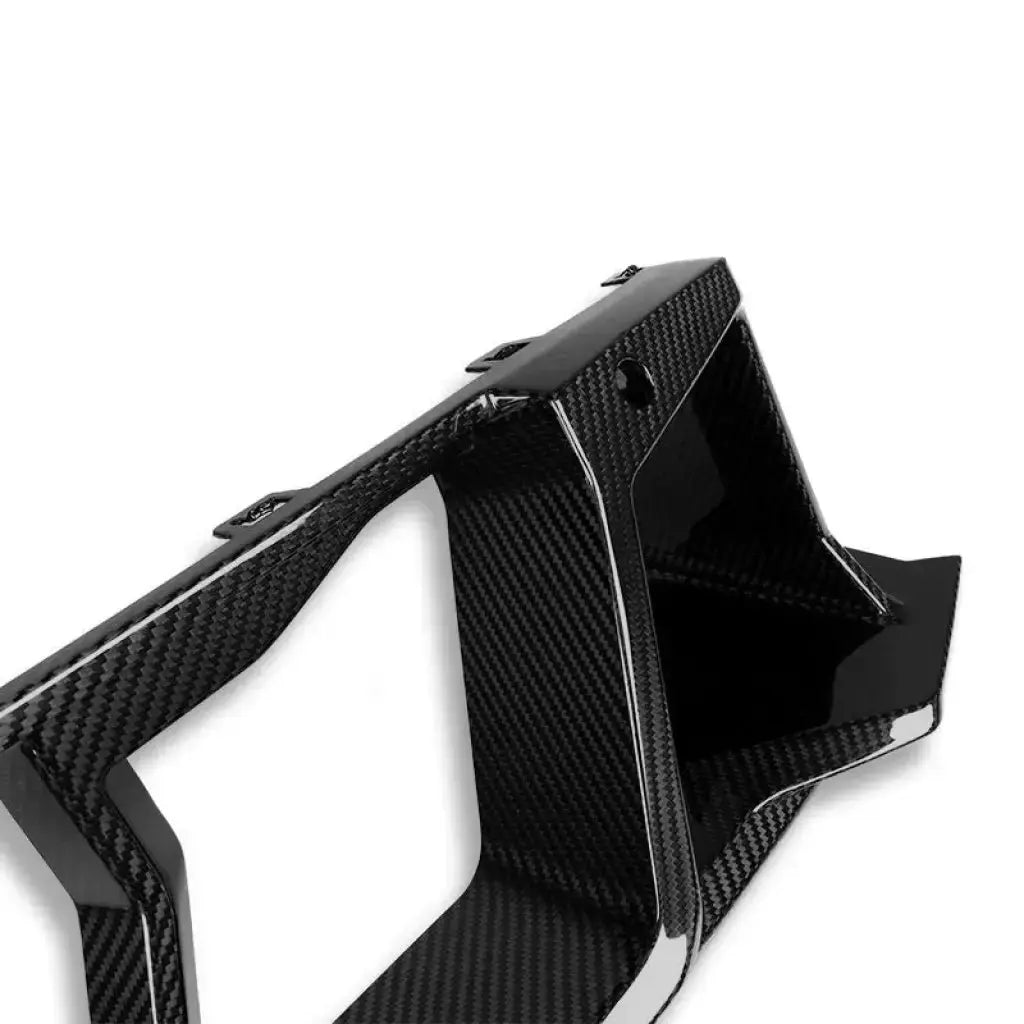SQ Style Carbon Fiber Front Under Grille Frame - BMW G87 M2 - Norcal Dynamics