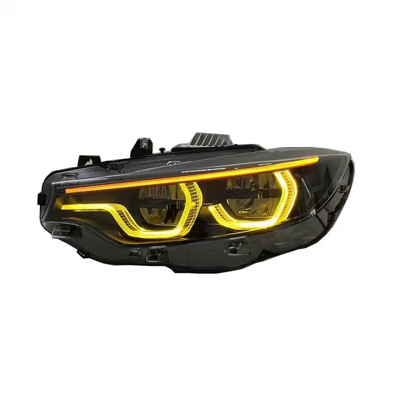 V3 F8X Tri Color Switchable IKON Headlights (White, Yellow, Amber) - F80 M3 F82 F83 M4 Norcal Dynamics