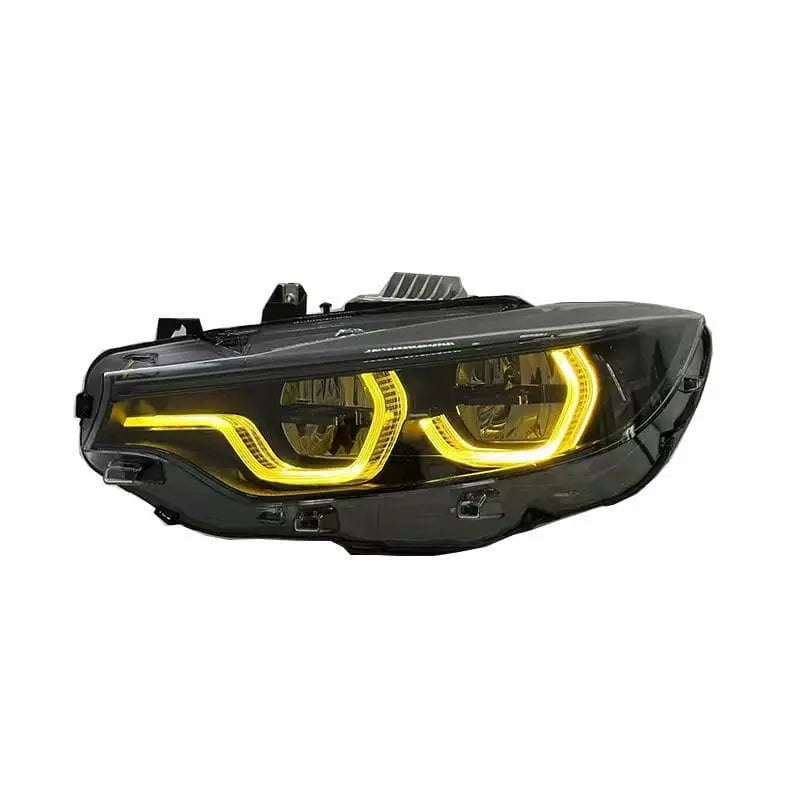 V3 F8X Tri Color Switchable IKON Headlights (White, Yellow, Amber) - F80 M3 F82 F83 M4 Norcal Dynamics