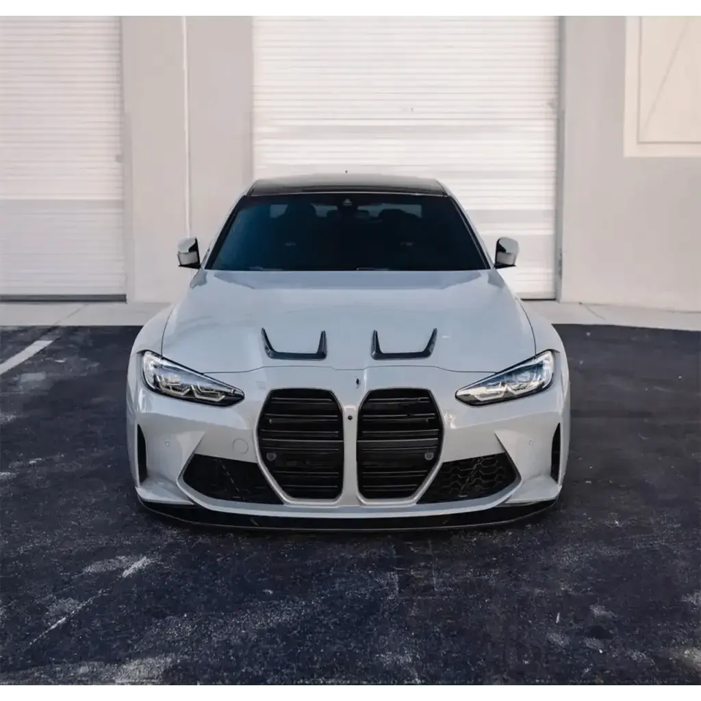 2021+ BMW M3/M4 Carbon Fiber Front Hood Splitters | G80/G82/G83 - Norcal Dynamics