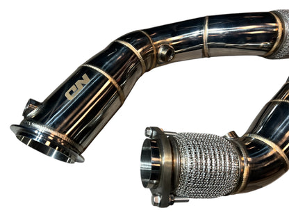 BMW S55 F8X M3/M4 Norcal Dynamics Catless Downpipes - Norcal Dynamics 