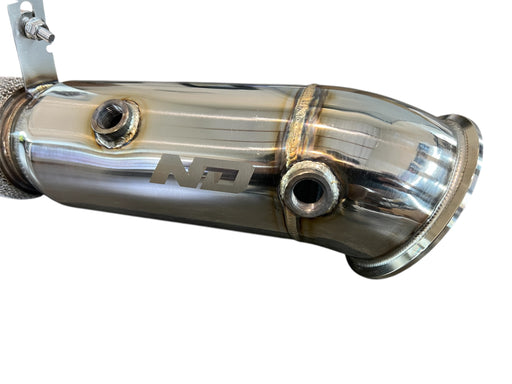 ND Downpipe 4″ BMW N55 F10 535i 640i F15 X5 F16 X6 - Norcal Dynamics 
