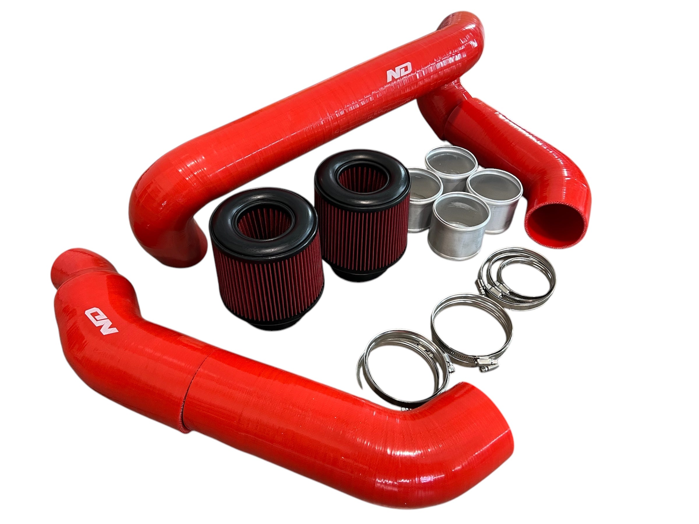 S58 Silicone Front Mount Intakes - G80 M3 | G82/G83 M4 | G87 M2 - Norcal Dynamics 