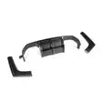 PSM Style Carbon Fiber Rear Diffuser - BMW F80 M3 & F82/F83 M4 - Norcal Dynamics 