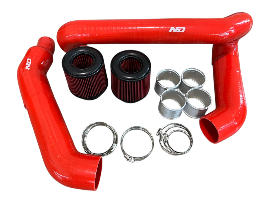 S58 Silicone Front Mount Intakes - G80 M3 | G82/G83 M4 | G87 M2 - Norcal Dynamics 