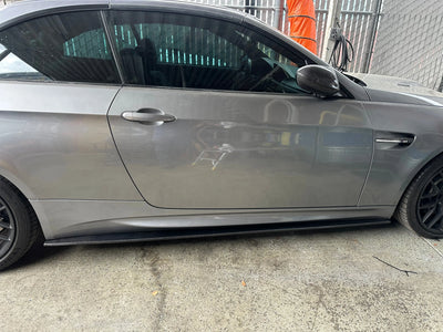E92/E93 M3 CARBON FIBER SIDE SKIRT EXTENSIONS Norcal Dynamics