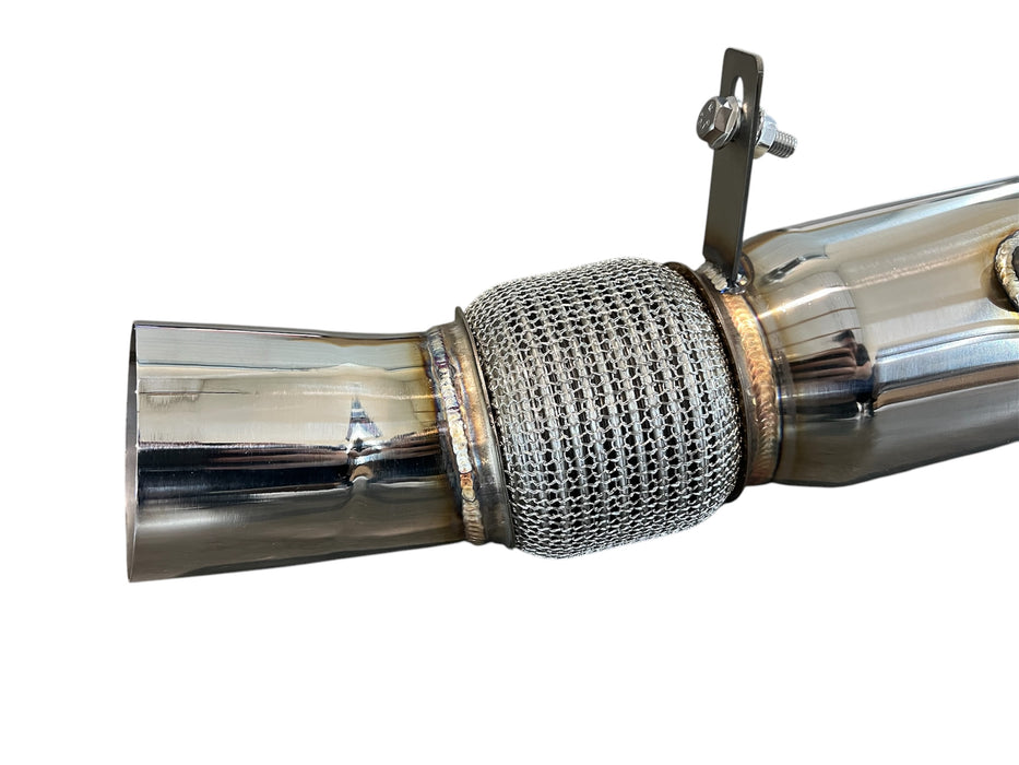 ND Downpipe 4″ BMW N55 F10 535i 640i F15 X5 F16 X6 - Norcal Dynamics 
