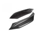CARBON FIBER V2 FRONT BUMPER UPPER SPLITTERS - F80 M3 | F82/F83 M4 - Norcal Dynamics 